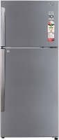 LG 437 L Frost Free Double Door 2 Star Convertible Refrigerator(Shiny Steel, GL-T432APZY)