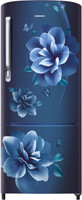Samsung 223 L Direct Cool Single Door 3 Star Refrigerator(Camellia Blue, RR24C2723CU/NL)
