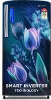 MOTOROLA 180 L Direct Cool Single Door 5 Star Refrigerator  with Curved Door and Smart Inverter Technology(Tulip Blue, 180BD5MR25-B)