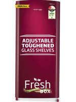 Voltas Beko 183 L Direct Cool Single Door 2 Star Refrigerator(Hairline Wine,