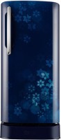 LG 211 L Direct Cool Single Door 5 Star Refrigerator with Base Drawer(Blue Quartz, GL-D211HBQZ)