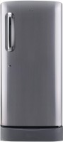 LG 190 L Direct Cool Single Door 5 Star Refrigerator with Base Drawer(Shiny Steel, GL-D201APZZ)