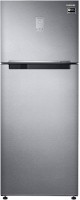 View SAMSUNG 465 L Frost Free Double Door 3 Star Refrigerator(Real Stainless, RT47B623ESL/TL)  Price Online