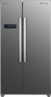 View Voltas Beko 563 L Frost Free Side by Side 2 Star Refrigerator(Pet Inox, RSB585XPE)  Price Online