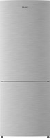 Haier 320 L Frost Free Double Door Bottom Mount 2 Star Refrigerator(Brushline Silver, HRB-3404BS-R/E)