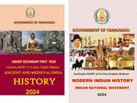 INDIAN HISTORY Ancient,Medieval,Modern Set Of 2 Books English Medium ( A Comprehensive Guide For All Competitive Exams ) CLASS 11, 12 Th History 2024-2025 By TAMILNADU NCERT(Paperback, TN SCERT)