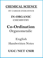 Career Endeavour Organometallic And Co-Ordination In-Organic Chemistry Notes For UGC-NET CSIR 2024-25(Paperback, Career Endeavour)