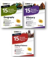 ARIHANT CBSE Class 12 Sample Question Paper History , Political Science & Geography (Set Of 3 Books) For Board 2024 Exam(Paperback, ARIHANT CBSE EXPEART TEAM)