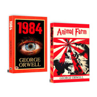 George Orwell Collection : 1984 + Animal Farm | Dystopian Classic Fiction - Set Of 2 Books(Paperback, George Orwell)