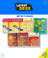 NCERT Textbooks Class 12th PCMB -Physics Part 1&2, Chemistry Part 1&2, Biology And Mathematics -Set Of 7 Books -New Edition 2025 Hardcover, NCERT|New Latest Edition For 2025-2026(Hardcover, NCERT)