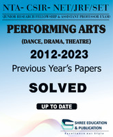 Nta Ugc Net PERFORMING ARTS (DANCE, DRAMA, THEATRE) Previous Year Paper Book | To Upto Date(Paperback, DIMPESH SAINI)