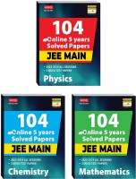 MTG 104 JEE Main Physics, Chemistry & Mathematics Online (2023-2019) Previous 5 Year Solved Papers With Chapterwise Analysis| JEE Main PYQ Question Bank For 2024 Exam (Set Of 3 Books)(Paperback, Mtg Editorial Board)