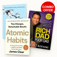 Rich Dad Poor Dad + Atomic Habits + Ikigai | Set Of 3 Books | Self Help, Motivational, Personal Development, Success, Mindset, Business, Finance, Happiness, Productivity, Life-Changing International Bestsellers Combo(Paperback, Robert T. Kiyosaki, James Clear, Héctor García, Francesc Miralles)