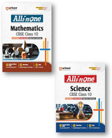 All In One Class 10th Science + Mathematics For CBSE Exam 2025 (Set Of 2 Books)(Paperback, Arihant Expeart Team)