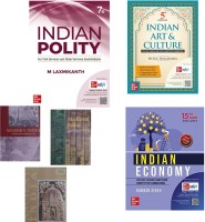 Indian Polity For UPSC (English)|7th Edition|Civil Services Exam| State Administrative Exams + Indian Art And Culture + INDIAN ECONOMY (ENGLISH) + 3 OLD NCERT HISTORY BOOKS (1) Ancient India- RS Sharma (Class-11) (2) Medieval India - Satish Chandra (Class-11) (3) Modern India - Bipin Chandra (Class-