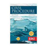 Civil Procedure (CPC) | With Limitation And Commercial Courts Latest 2026
by C K Takwani(Paperback, C K Takwani)