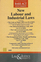 New Labour And Industrial Laws With Comparative Tables Showing Sections Of NEW And Old Labour Laws(Paperback, L&J's)