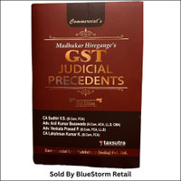 GST Judicial Precedents Book 2026 (2nd Edition) By Madhukar Hiregange's CA Sudhir VS & Adv Anil Kumar Bezwada | Supreme Court High Court & AAR Case Law Digest | Commercial Law Publishers(Hardcover, Madhukar hiregange's)