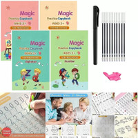 Magic Book(Spiral, Others, children book, baby book, practice book)