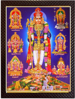FRAMTASTIC LORD MURUGAN Religious Frame