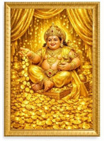 SARVDHA ENTERPRIES Lord Kuber (Kuber Ji / Kubera) Religious Frame