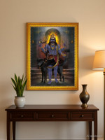 Darsh Craft Kall Bherav Religious Frame