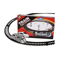 touby toys High Speed Bullet Train with Tracks | Model Electric Toy Train Set for Kids(Multicolor)