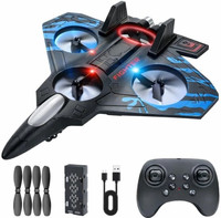 takshvi fancy emprioum and toys Remote control jet plane for kids(Black)