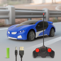 AlvexToys 3D Remote Control Famous Car(Blue)