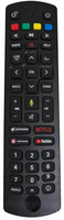 Hybite Bluetooth Remote Control Compatible for J io Settop Box with Voice Function (Please Match The Image with Your Old Remote) jio Remote Controller(Black)