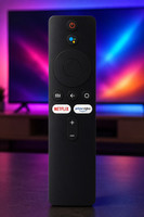 CONTROLER MI SMART LED TV REMOTE , REDMI SMART LED TV REMOTE MI SMART LED TV REMOTE WITH VOICE CONTROL COMPATIBLE FOR MI/REDMI SMART LED TV REMOTE Remote Controller(Black)