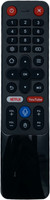ADRC802V with Voice Control Function Remote Compatible with TCL 4K Smart LED LCD TV Remote Controller (Black)