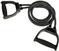 Manogyam Pull Rope Elastic Bands Fitness Rubber for Exercise Resistance Tube(Black)