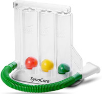 SynoCare 3 Ball Spirometer Lung Exerciser Respiratory Breathing Device Washable Spirometer Respiratory Exerciser(Pack of 1)