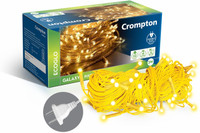 Crompton 48 LEDs 10 m Yellow Steady String Rice Lights(Pack of 1)