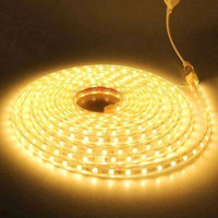 Volt Vision 1200 LEDs 5 m Yellow Steady Strip Rice Lights(Pack of 1)