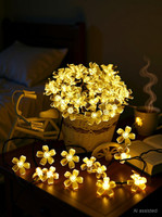 X4Decor 42 LEDs 12 m Yellow Steady Flower Rice Lights(Pack of 1)
