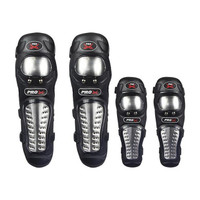 Probiker Knee Guard, Elbow Guard Free Black(Pack of 4)