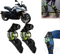 AUTO PEARL Black & Green Protective Knee Gurad 2 Pcs for KatanaBS6 Elbow Guard, Knee Guard Free Black(Pack of 2)
