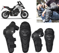 AUTO PEARL Protective Elbow Guard/Knee and Shin Guards, Skating for Multistrada Elbow Guard, Knee Guard Free Black(Pack of 4)