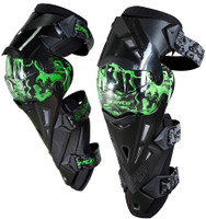 AUTO PEARL Black & Green Protective Knee Gurad 2 Pcs for All Bikes Knee Guard Free Black(Pack of 2)