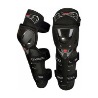 SCOYCO K11 Adjustable Knee and Shin Protection Guard with Pads Flexible Breathable Knee Guard Free Black(Pack of 4)