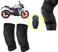 AUTO PEARL Protective Knee Sleeve 2nd Skin Black Arti-Lage Foam Pads for G 310 R Elbow Guard, Knee Guard, Shin Guard Free Black(Pack of 2)