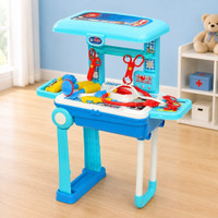 NIYAMAT 3 in 1 Doctor Play Set Pretend Play Learning Educational Medical Toy Tool with Portable Medical Clinic Suitcase & Equipment