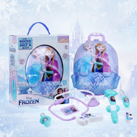 Kriiddaank Frozen Doctor Kit Back Pack - Medical Set, Elsa & Anna’s Magical Clinic Access
