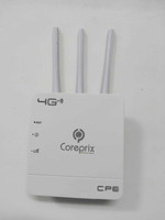 Coreprix 4G SIM Router 300 Mbps 4G Router(White, Tri Band)