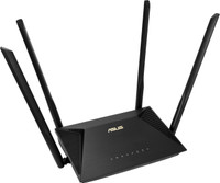 ASUS RT-AX53U Mesh Router 2.4 GHz, 5 GHz 1800 Mbps Wifi Speed Dual Band External Antenna NA(Black)