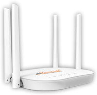 Realtime W-8 (A) 300 Mbps 4G Router(White, Dual Band)