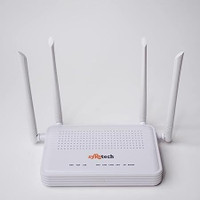 Syrotech gpon2010 4G Router 2.4 GHz, 5 GHz 1000 Mbps Wifi Speed Dual Band External Antenna Both (Ethernet and ADSL)(White)