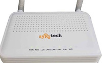 Syrotech SY-GPON-1110-WDONT Wireless Router 2.4 GHz 300 Mbps Wifi Speed Single Band External Antenna Ethernet (Cable Broadband)(White)